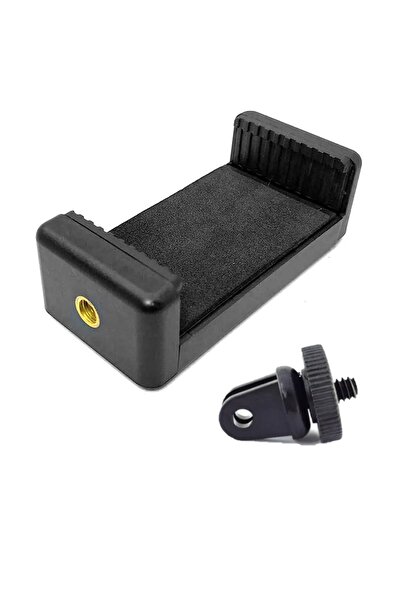 RUGGED Tripod Monopod Selfie Çubuğu ve Göğüs Askısı İçin Telefon Tutucu Apara...