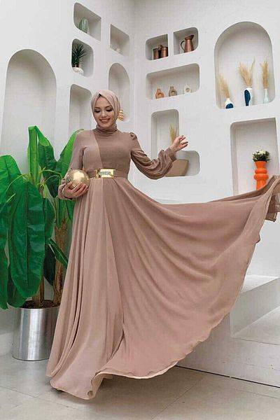 Bym Fashion Φόρεμα Mink - Μοντέλο 3806-1