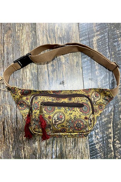 Street Bag Bohemian Patterned Ethnic Daily Travel Bag - Shoulder and Waist