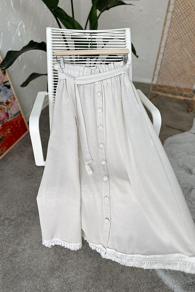 Poliyance Dino Ecru Skirt