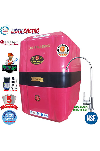 light gastro LG Chem Premium 12 lt Gümüş İyon Tatlandırıcılı POMPALI ÜCRETSİZ...
