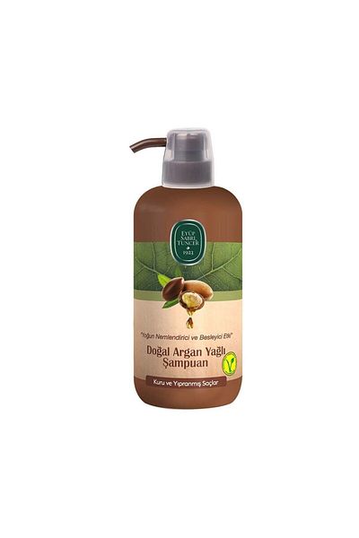 Eyüp Sabri Tuncer 600 ml Natural Argan Oil Pet Bottle Shampoo - x 2 Pieces