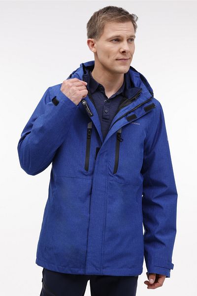 lumberjack Мъжко дълго палто ML MARCO COAT 3SN4 3PR AVIATION BLUE