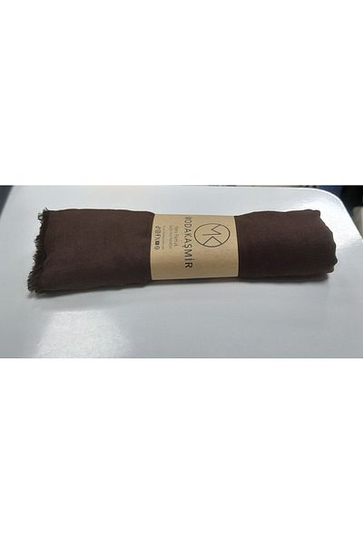Modakaşmir Dark Bronze Neo Cotton Shawl