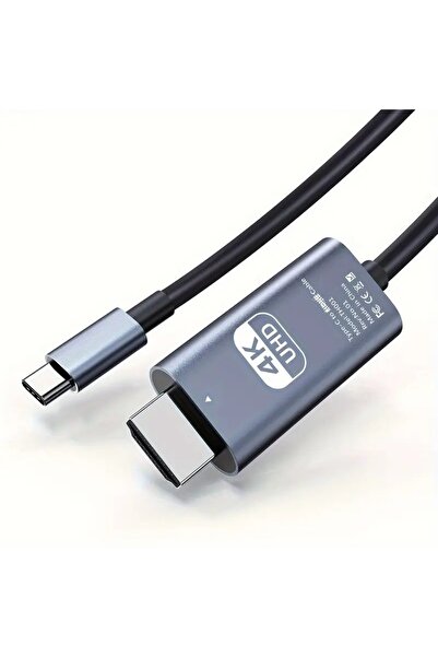Foxyn FXN-C1 Ultra HD 4K Type-C HDMI Adaptör Kablosu Yüksek Hızlı 60Hz Ekran ...