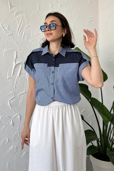Poliyance Design de cămașă Hare Blue