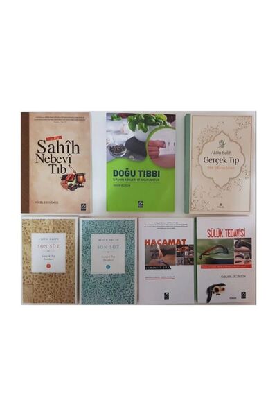 Yitik Şifa Yayıncılık Gerçek Tıp Seti 7 Kitap Aidin Salih Son Söz Gerçek Tıp ...
