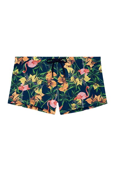 HOM Badeshorts Flamingo