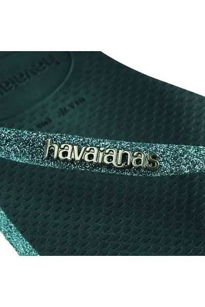Havaianas Slim Sparkle Ii Green Women's Slippers