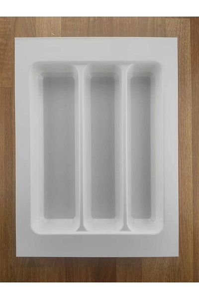 GörSeç 37x49 Cm Bol alb - Suport pentru tacâmuri și organizator, (POATE FI TĂIAT DE 33X40 CM E)