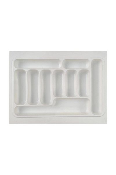 GörSeç 67x49 Cm Sertar pentru tacâmuri alb - Cu oală (60x40 cm poate fi tăiat)