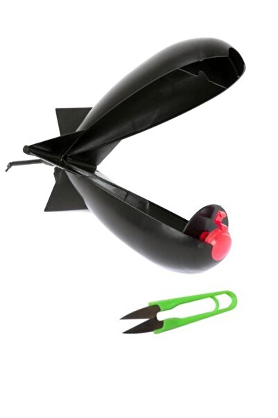 KILIÇ AV BAYİİ SELİM KILIÇ Bauer Yemleme Roketi Siyah 17,5cm Plastik Balıkçı ...