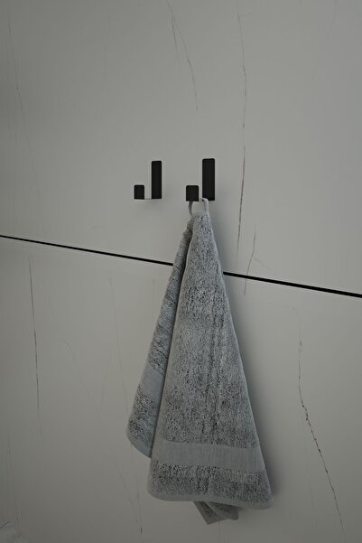 Alper Banyo 4 Adet Plastik Çok Amaçlı Pratik Yapışkanlı Kapı Arkası Bornoz Askılığı, Mutfak Banyo Askılığı