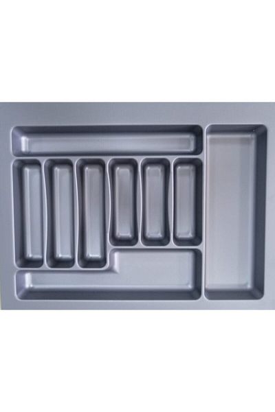 Ersa 61,5cm x 48,5cm Γκρι Συρτάρι - Παντοπωλείο, Κουτάλια Εσωτερικά, Κομμένο - 55,5x40 cm