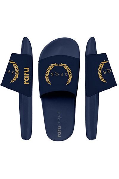 s.p.q.r النعال الرومانية الأزرق الداكن