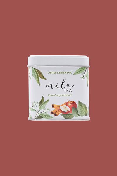 Mila Tea Apple Linden Mix Elma Tarçın Ihlamur 70g