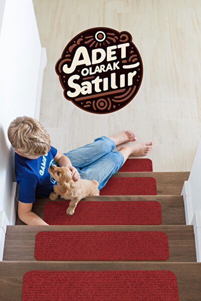 Stepmat Halıfleks Mega Rip Kaymaz Kauçuk Tabanlı Zemine Tutunan Merdiven Pasp...