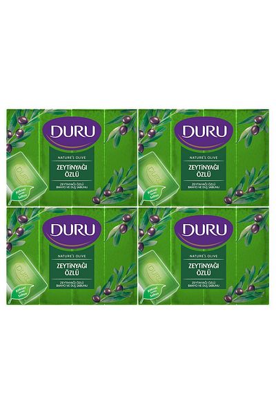 Duru Natural Olive Olive Oil 16 Pieces Bath Soap 4X600Gr