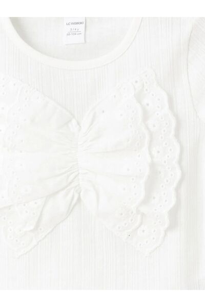 LC Waikiki LCW baby Crew Neck Short Sleeve Baby Girl Blouse and Leggings 2 Pieces Set Mrglobal