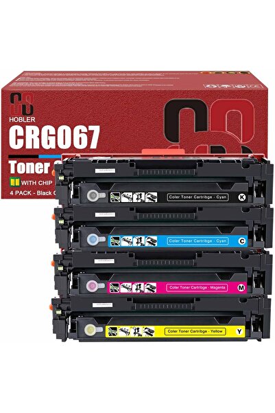 Canon CRG-067 Takım Muadil Toner /Uyumlu LBP-631CW - LBP-633CDW - MF-651CW - ...