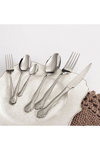 Genel Markalar Diana 36 Parça Kaşık Çatal Bıçak Takımı Sade