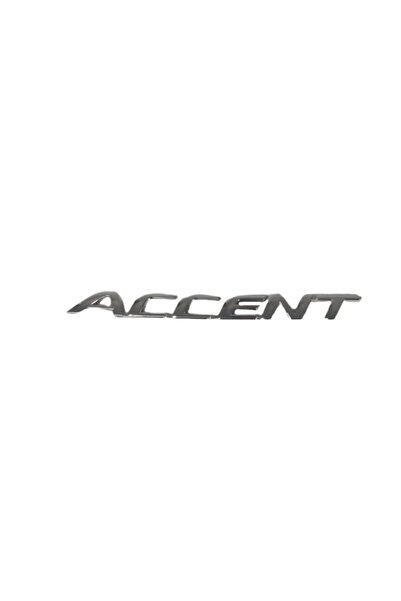 METSAN Hyundai Accent Blue Bagaj Yazı Arma