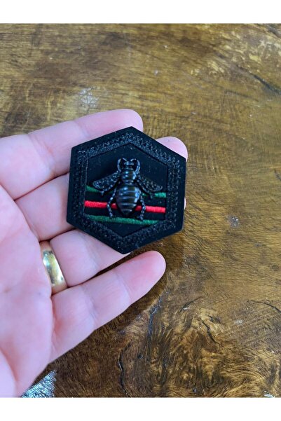 Gönülden Tasarım Epolet Ari din oțel 4X4 CM - Accesoriu Arma Dikş