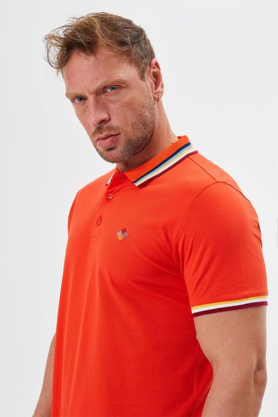 Tony Montana Μπλουζάκι Polo Neck Regular Fit