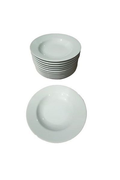 Güral Porselen يو 21 طبق عشاء 21 سم 12 قطعة