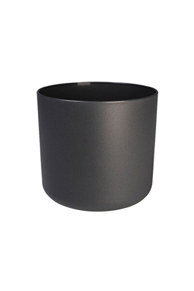 ERHAN FLOWERS 16x14 Siyah Metal Saksı