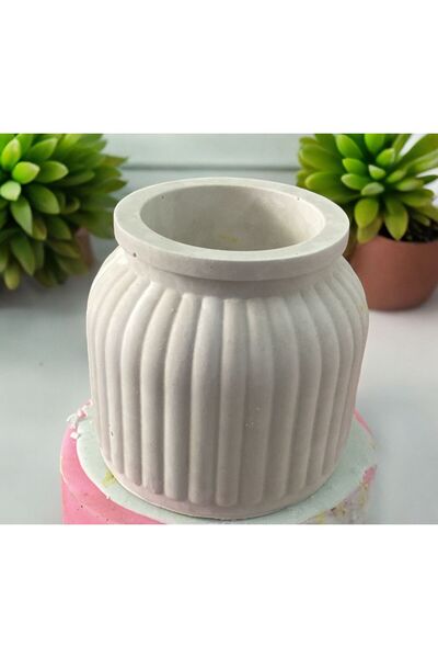 candleistanbul Mumluk vazo dekoratif kapaklı bohem modeli 9 cm