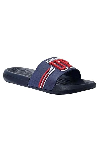 GEZER 15837 Navy Blue Men's Beach Slippers