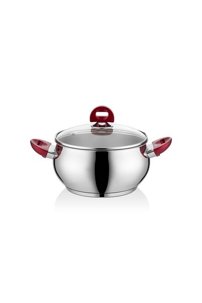 Kahramanlar 18 cm Silver Snowdrop Steel Pot - D-850