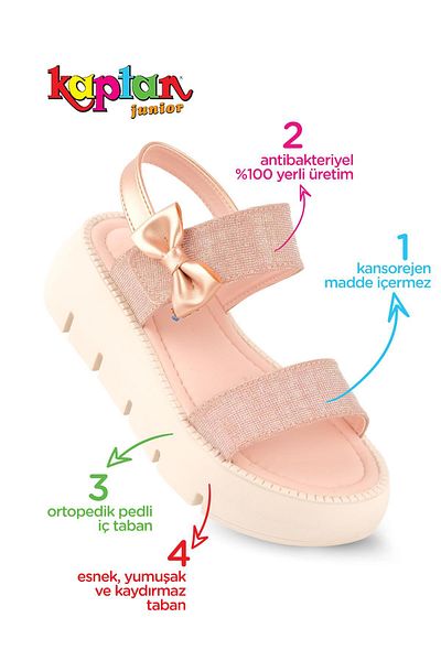 KAPTAN JUNIOR Pantofi sandale pentru fete - PVTK 505