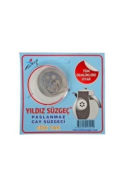 çelikler Nihat Nih Süz 03 Süzer Tea Strainer