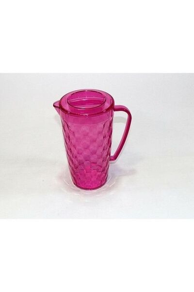 Genel Markalar Erkoç Erk E-595 Sürahi Plastik Yuvarlak Kristal