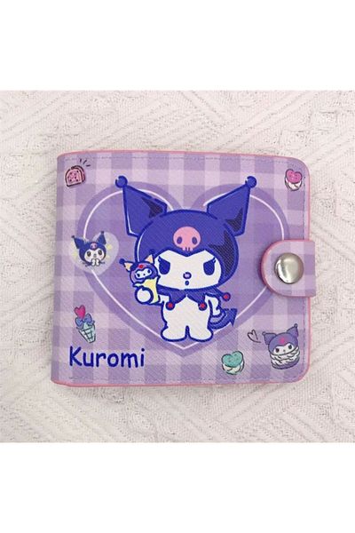 synshop Sanrio Kuromi Cinnamoroll My Melody Melody Pochacco Leather Wallet Card Holder Gift