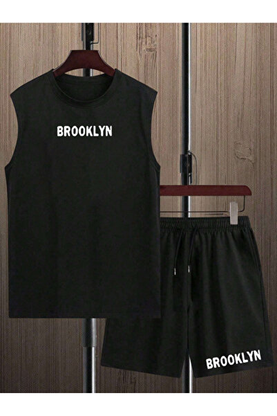 Garalio تي شيرت وشورت مطبوع بأكمام 0