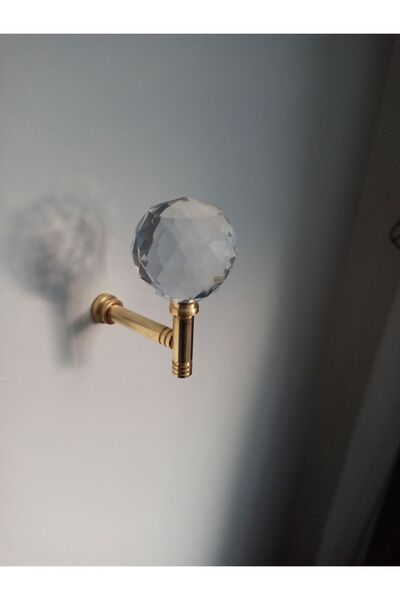 MGEHOME Aparat de fixare pentru perdea de fundal Crystal Renso 1 bucată