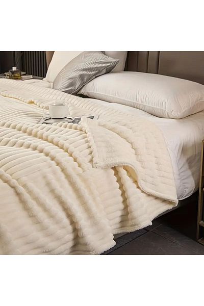 baladı home ev tekstil home collection High Quality Blanket - Single and Double Personality, Soft and Perfect, 1 Piece, Two Sizes Can Choose