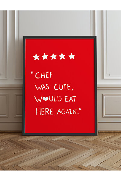 HOMEPACK Tekli Çerçeveli Tablo Poster Tablo TK/717