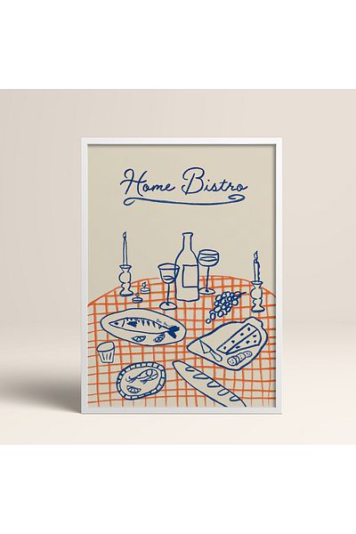 HOMEPACK Pictură cu un singur cadru Pictură poster TK/716