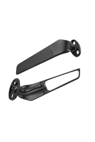 monero Motosiklet Kanat Dikiz Aynaları Ayarlanabilir R25 -cbr 250-125-600rr-1000rr-r6-r1 Uyumlu Uzun Model