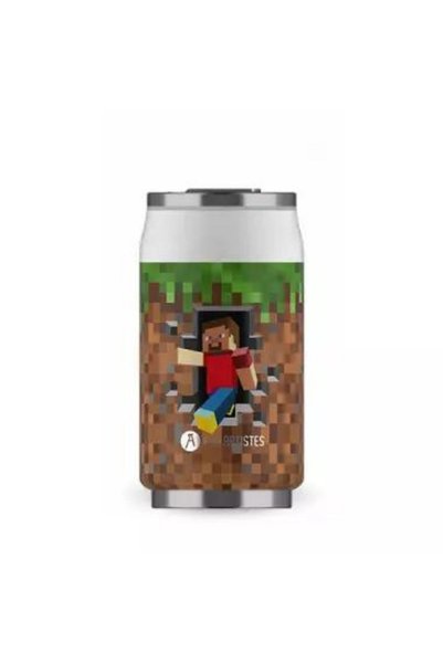 Les Artistes Paris Isı Yalıtımlı Kutu Çelik Termos 280ML - Minecraft Gamer