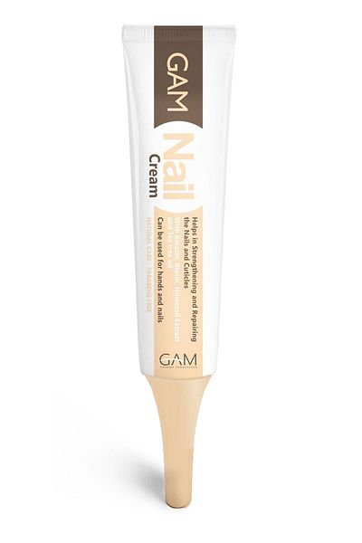 GAM Nail Care Cream, Strengthening and Repairing Cream for Nails and Surroundings with Creatine and Biotin 25ml