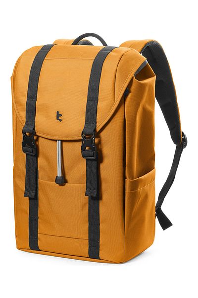 Tomtoc حقيبة ظهر للكمبيوتر المحمول Vintpack Ta1 17l باللون الأصفر - Ta1s1y1
