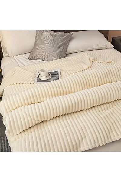 baladı home ev tekstil home collection High Quality Blanket - Single and Double Personality, Soft and Perfect, 1 Piece, Two Sizes Can Choose