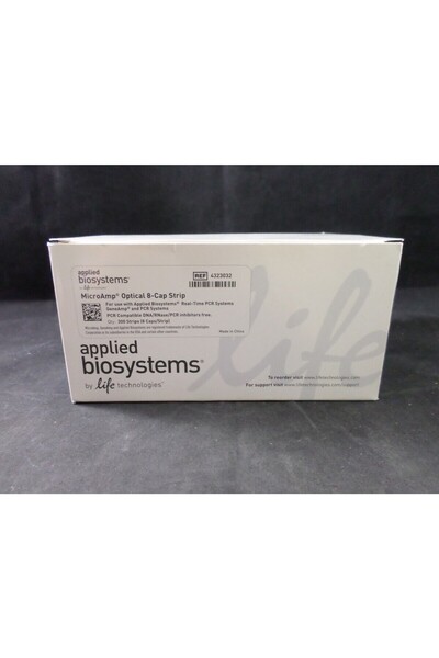 Scientific Microamp 0.2 ml Optical 8-Cap Strips