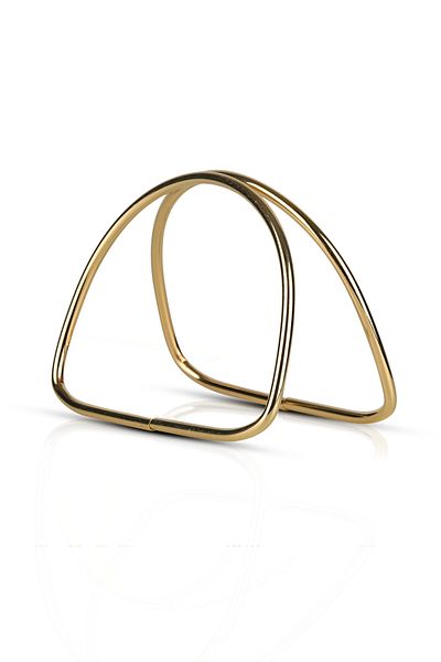 SENSY Yellow Metal Bag Handle - D MODEL, 11 Cm