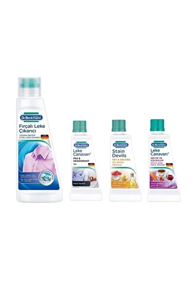 Dr.Beckmann Dr. Beckmann Fırçalı Leke Çıkarıcı Ve Leke Canavarı Set 3 Adet Yağ, Deodorant Ve Içecek